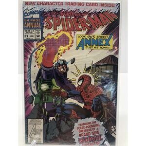 AMAZING SPIDER-MAN ANNUAL #27 POLYBAGGED WITH TRADING CARD MARVEL COMICS (1993)